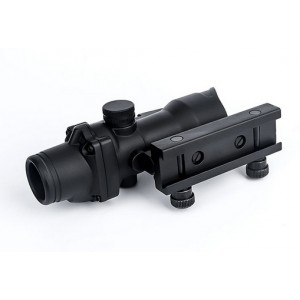 Коллиматорный прицел AIM-O ACOG 1X32C Red Dot with Illumination Source Fiber AO1001-BK